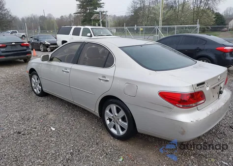 2005 Lexus Es 330 z USA, uszkodzony, nr VIN JTHBA30G355071450